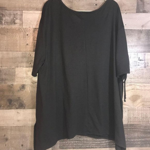 TERRA & SKY BLACK STRING SHIRT - Picture 7 of 8